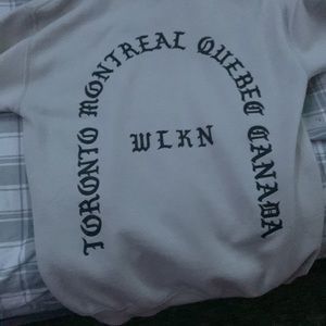 Men’s small light brown Wlkn hoodie